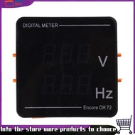【jiaobin1】Upgraded Digital Voltmeter Frequency Panel Voltage HZ-Tester AC50-500V 10-99.9HZ Red-Digit