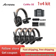 Accsoon Como SE Wireless Headset Intercom System 5-Person Full Duplex 1312ft Team Communication Grou