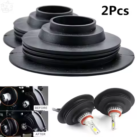 For H1 H3 H4 H7 H8 H9 H11 H7 Car Motorcycle LED Headlight Rubber Dust Cover