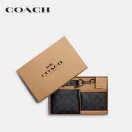 COACH กระเป๋าสตางค์รุ่น Boxed 3-In-1 Wallet Gift Set In Signature Canvas สีหลากสี 41346 N3A