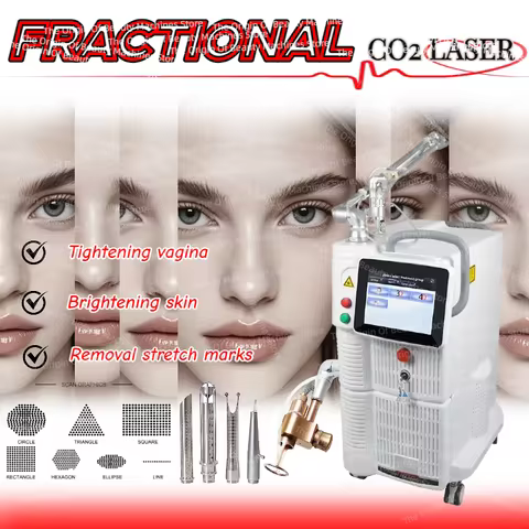 Newest design 4D Fotona Co2 Fractional lase Treatment Machine 10600nm lase beaut machine For Resuaci