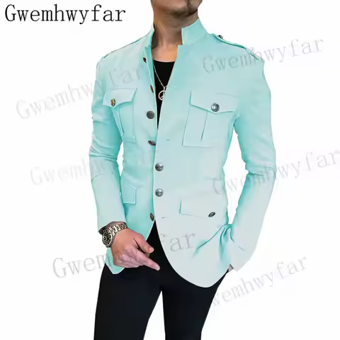 Gwenhwyfar New Arrival Men Suits 2025 Costume Homme Wedding Tuxedo Terno Masculino Slim Fit Blazer 2