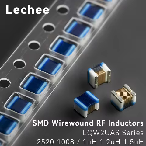 20pcs/lot 2520 1uH 1.2uH 1.5uH 1008 SMD Wirewound RF Inductors LQW2UAS1R0G00L LQW2UAS1R2J00L LQW2UAS