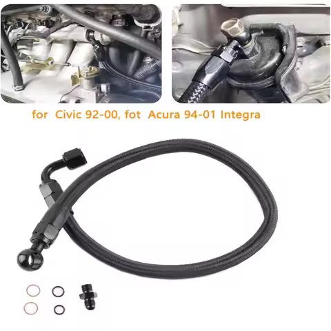 Fuel Line Hose For Honda Civic Accord Prelude CRX CR-V 1992-2000 Acura Integra B/D Series D15 D16 B1