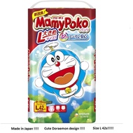 MAMYPOKO pants cute Doraemon RANDOM design direct import from Japan Size L 42s