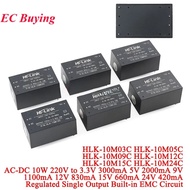 Hi-Link AC-DC 10W 220V to 3.3V 5V 9V 12V 15V 24V Isolated Regulated Power Module HLK-10M03C 10M05C 1