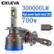 Ekleva 2 bóng đèn Đèn Pha Led mạnh mẽ cho xe ô tô 700W 6000K 12V 24V 150000lm CANBUS 9005 9006 9012