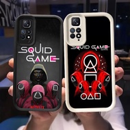 Z-1 Squid Game Cover for Xiaomi Redmi Note 10s 11s 11 10 2022 Case