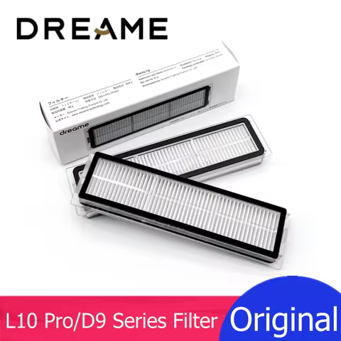 Original Dust Box HEPA Filter Spare Parts For Dreame Bot L10 Pro D9 Pro D9 Max Robot Vacuum Cleaner 