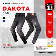 LS2 Dakota Man Form Asian Motorcycle Protective Pants Casual Jeans for Everyday Street Wear