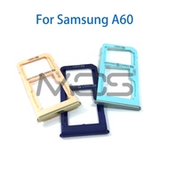 For Samsung Galaxy A60 SD Card and Sim Card Tray Sim Card Slot Holder Card Holder Reader SD Slot