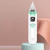 A39-  電動吸鼻器 嬰兒吸鼻涕吸鼻器 BB吸鼻機 兒童小朋友鼻腔清潔 感冒鼻涕嚴重人士 電動吸鼻器 鼻屎清潔器 - 白色