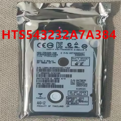 Almost New Original HDD For Hgst 320GB SATA 2.5" 5400RPM 7MM For Internal Hard Disk For Laptop HDD H