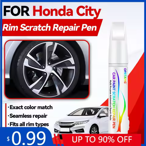 Wheel Hub Touch Up Paint Pen For Exclusive Use For Honda City 1981-2025 GM2 /GM3 GM6 / GM7 / GM8 GN 