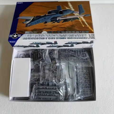Assemble Attack Aircraft Scale Model Kit L7215 1:72 A-10C Thunderbolt II Support By Great Wall Hobby
