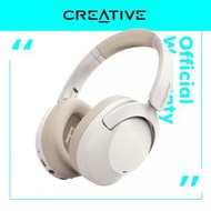 Creative Zen Hybrid 2 配備混合 ANC 功能的無線頭戴式耳機 - 忌廉白