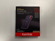 [順豐包郵] 全新正貨 SanDisk 2TB E61 Extreme Portable SSD 1050MB/s