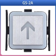 Elevator cabin button square button panel