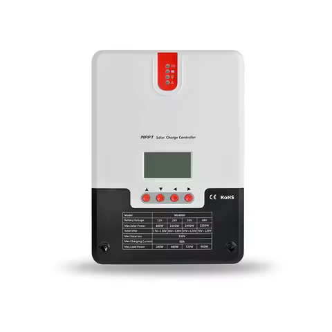 ML4860 12V/24V/36V/48V 60A MPPT Solar Charge Controller for Solar Home RVs System PV regulator Charg