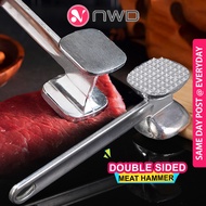 《 DUA MUKA 》 Double Face Meat Tenderizer Hammer Steak Food Chop Mallet Beater Tukul Daging 敲肉锤 NWD