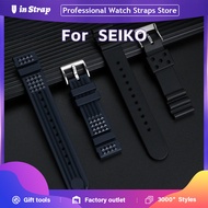 Apply to SEIKO PROSPEX '62MAS' SLA017 SLA037 Diver 20mm 22mm Soft Silicone Rubber Band for Diving Sw