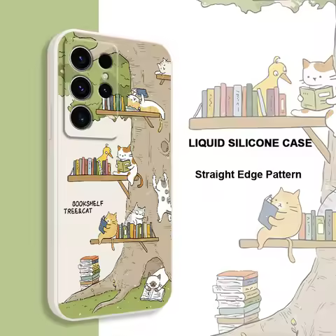Big Tree Kitten Phone Case for vivo Y400 Y31 Y04 Y28 Y100 Y36 Y29 Y39 Y02s Y16 Y35 Y22s Y02 Y72 Y76 