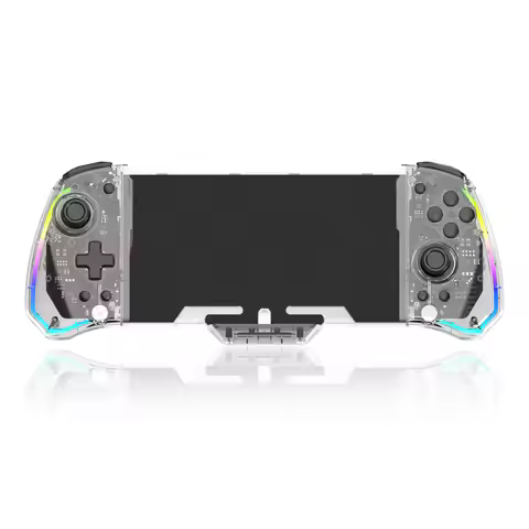YS43 YS44 YS45 RGB Colorful Transparen For Switch game console in-line handle suitable Controller Jo