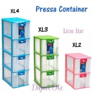 Laci Cd Dvd Susun Lion Star Pressa Xl / Mini Container Susun Lion Star