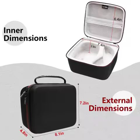 LTGEM Storage Bag for Walker's Razor Slim Ear Muffs Travel and Outdoor Protective Case