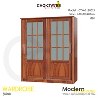 ตู้เสื้อผ้า 180ซม. บานเลื่อน ZEN CTW-118802J [DRM Collection]