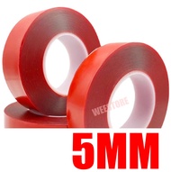 เทปกาวนาโน หนา1mm ยาว3เมตร กาวสองหน้า กาวสองหน้าใส ไม่ทิ้งคราบ เทปกาว เทป