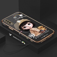 Hontinga เคสโทรศัพท์มือถือ เคสออปโป้ ลายการ์ตูน สำหรับOPPO A31 2020