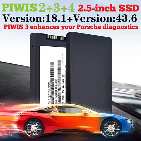 piwis4 3in1 Software V43.6 +38.25 multi-language For Piwis 3 PT3G Tester Software Diagnostic+program