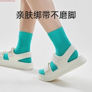 UTUNE Womens Sandals Strip Beach Style Sandal Casual Soft Sole Non-Slip Flat Women's Shoes