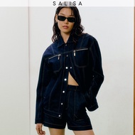 SALISA - Oversized DENIM JACKET PF25 *PRE-ORDER 1 WEEK*