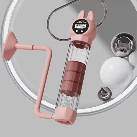 Adjustable Resistance Breathing Dumbbell Trainer Deep Breathing Ergonomic Design Abdominal Muscle Tr