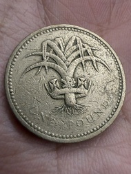 英國UK🇬🇧1985年1英鎊硬幣