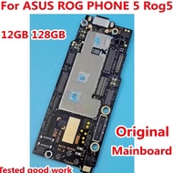 100% Work Well Original Mobile Electronic Panel For ASUS ROG PHONE 5 Rog5 12GB 128GB Mainboard Mothe