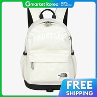 The North Face | กระเป๋าเป้สะพายหลังเด็กรุ่น Junior Berkeley ขนาดใหญ่ สีครีมเบจ รุ่น NM2DS09S