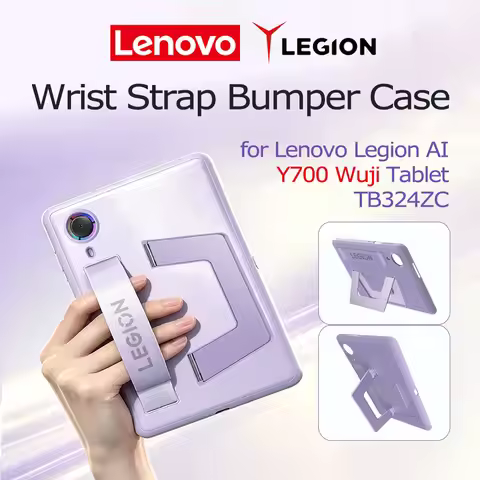 Lenovo AI Tab Legion Y700 WuJi Wrist Strap Bumper Case 8.4inch Wide-angle Support TPU Lightweight Re