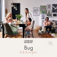 Mamas and Papas Bug 3-in-1 เก้าอี้หัดทาน/นั่ง/เล่น พร้อมของเล่น Mamas and Papas Floor & Booster Seat