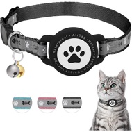 Kolar Kucing Airtag Kalis Air, Kolar Kucing Airtag Reflektif dengan Loceng, Kolar Kucing yang Boleh 