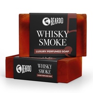 Beardo Whisky Smoke Perfumed Luxury Soap for Men, 75g| Deep cleanses skin pores Refreshing Fragrance