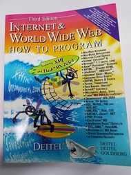 Internet &amp; world wide web: how to program 二手電腦書 連CD 大約1400頁