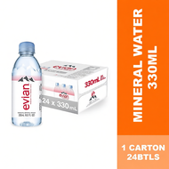 Evian Natural Mineral Water 330ml x 24btls