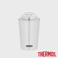 【THERMOS 膳魔師】馬卡龍色系冰沁 保溫杯300ml-白(JDJ-300-WH)