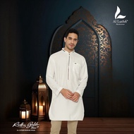 AL-LUTHFI - Shirt Pakistani Long Sleeve White Bw - 35E, S