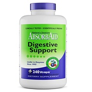 AbsorbAid Digestive Enzymes 240 vCaps, Proven to Increase Vital Nutrient Absorption by up to 71%