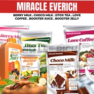 MIRACLE EVERICH SUSU KAMBING WHITENING MILK / MIRACLE BOOSTER JUICE / MIRACLE BOOSTER JELLY