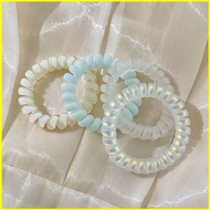 MG1 Hair accessory Hair accessory Hair band Non damaging to hair Telephone line shape Jelly color GM